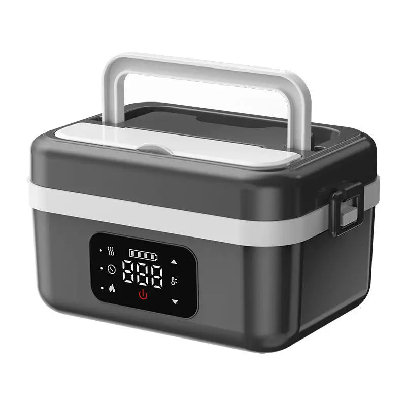 Wireless Electric Insulated Lunch Box Stainless Steel 8000mAh Battery 60W