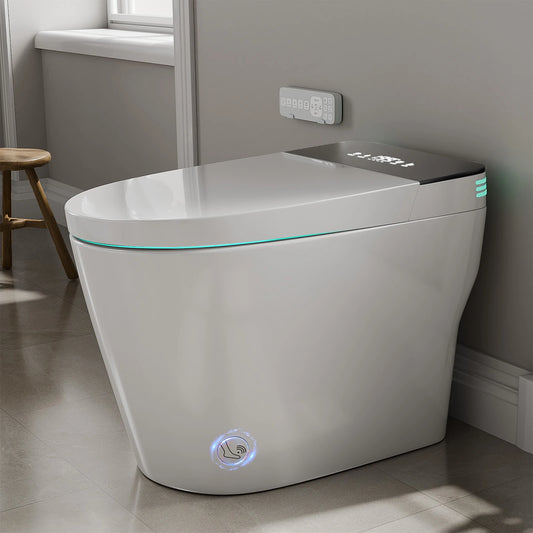 Smart Bidet Toilet With Auto Open Close And Heated Seat