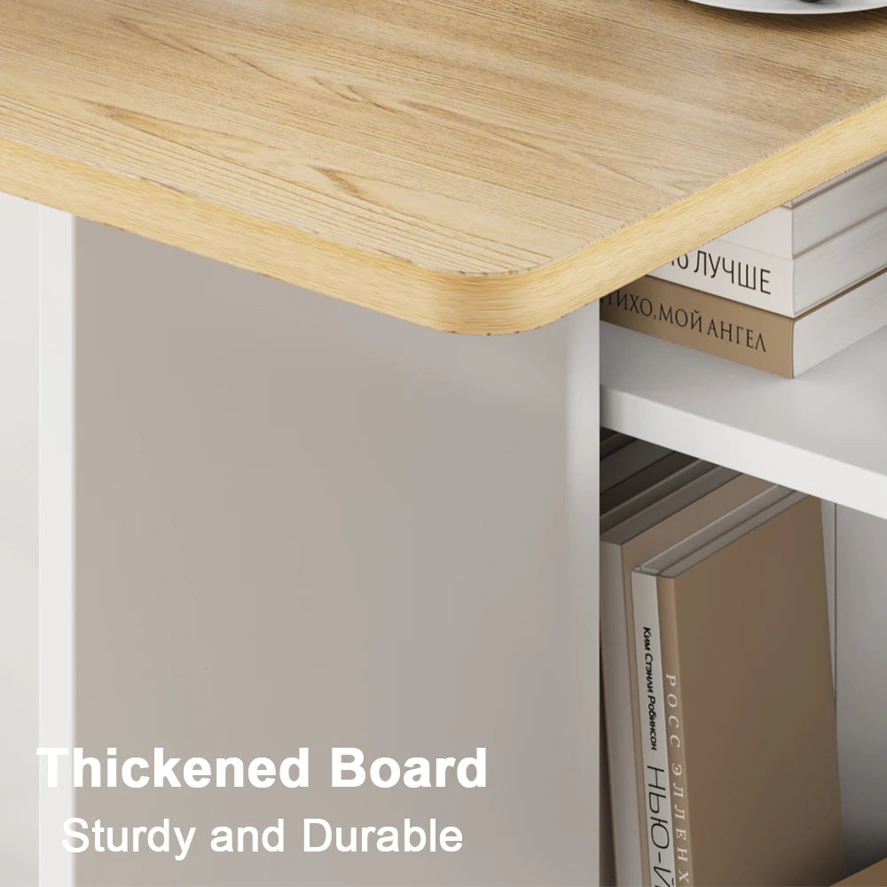 Studyset Folding Dining Table With Drop Leaf And Storage Extendable