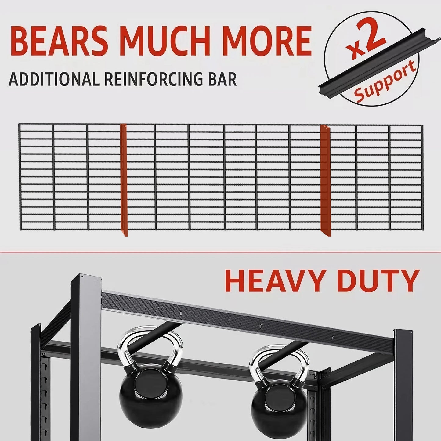 Heavy Duty Metal Storage Rack 2000 Lb Per Layer Industrial