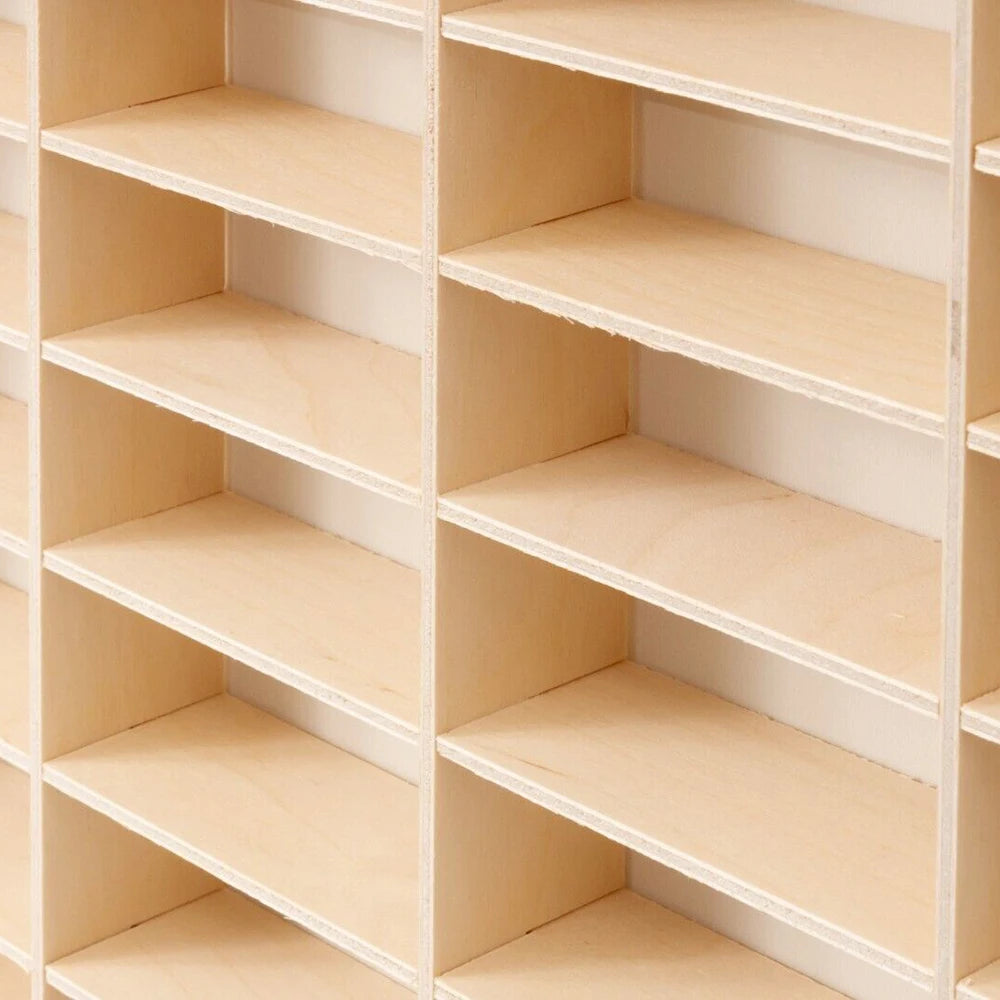 Wood Display Shelf For 80 Diecast Cars Sixty Fourth Scale