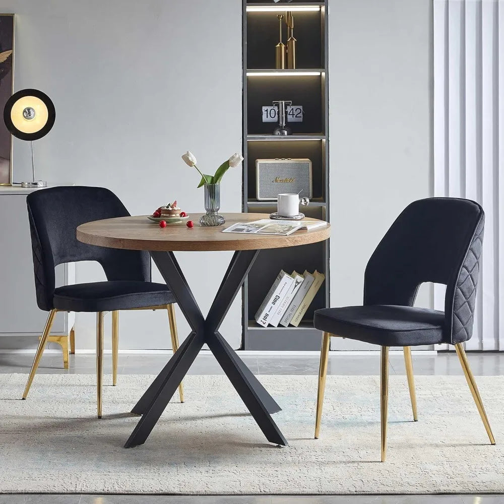 RBXC Round Dining Table Set For Two With Chairs Included