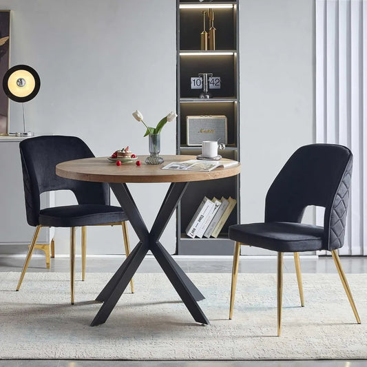 RBXC Round Dining Table Set For Two With Chairs Included