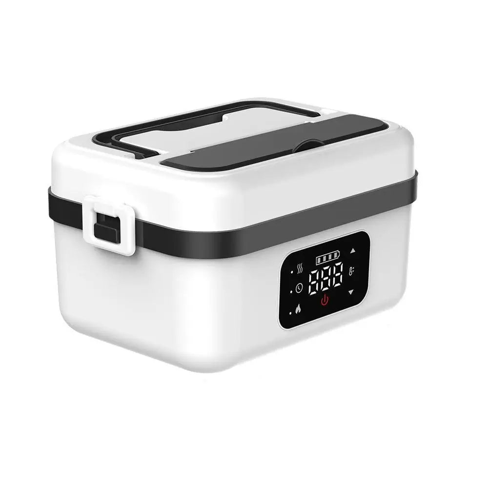 Wireless Electric Insulated Lunch Box Stainless Steel 8000mAh Battery 60W