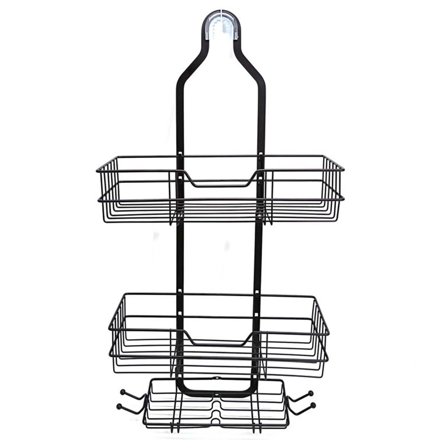 Three Tier Shower Shelf Large Capacity for Towels and Bath