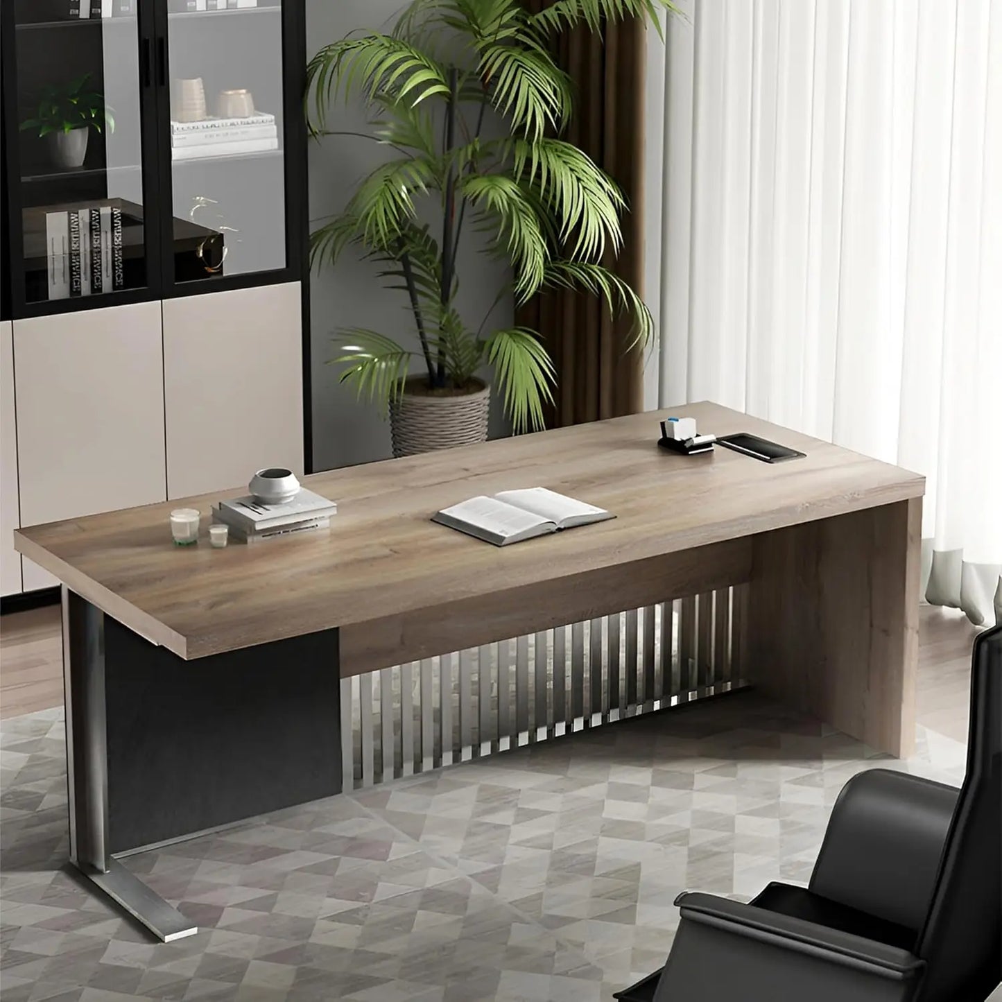 Modern Executive Office Desk For Home Office Computer Writing Desk