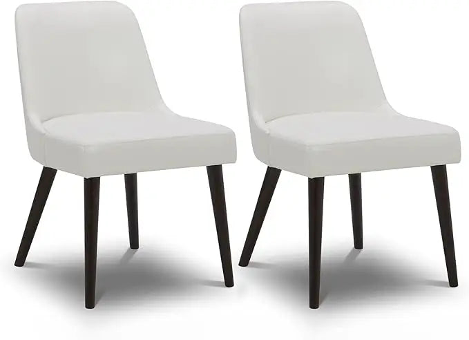 Mid-Century Modern Upholstered Dining Chair Set of 2