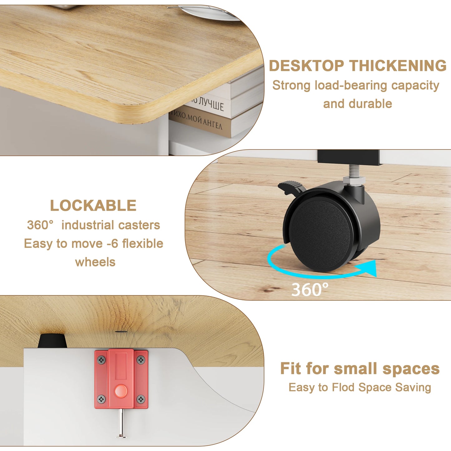 Studyset Folding Dining Table With Drop Leaf And Storage Extendable