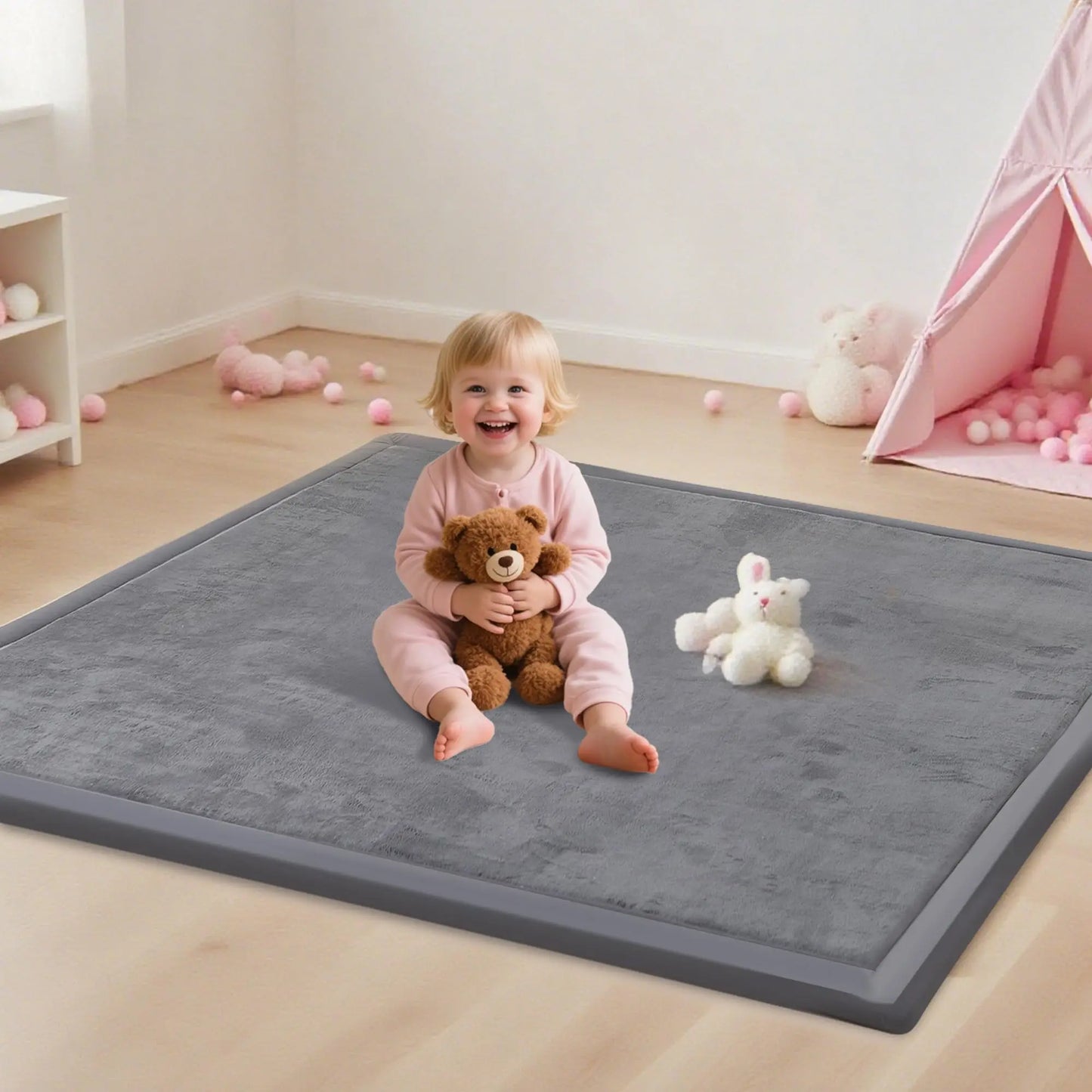 PaPaMat Baby Play Mat Tatami Style NonSlip Living Room Rug