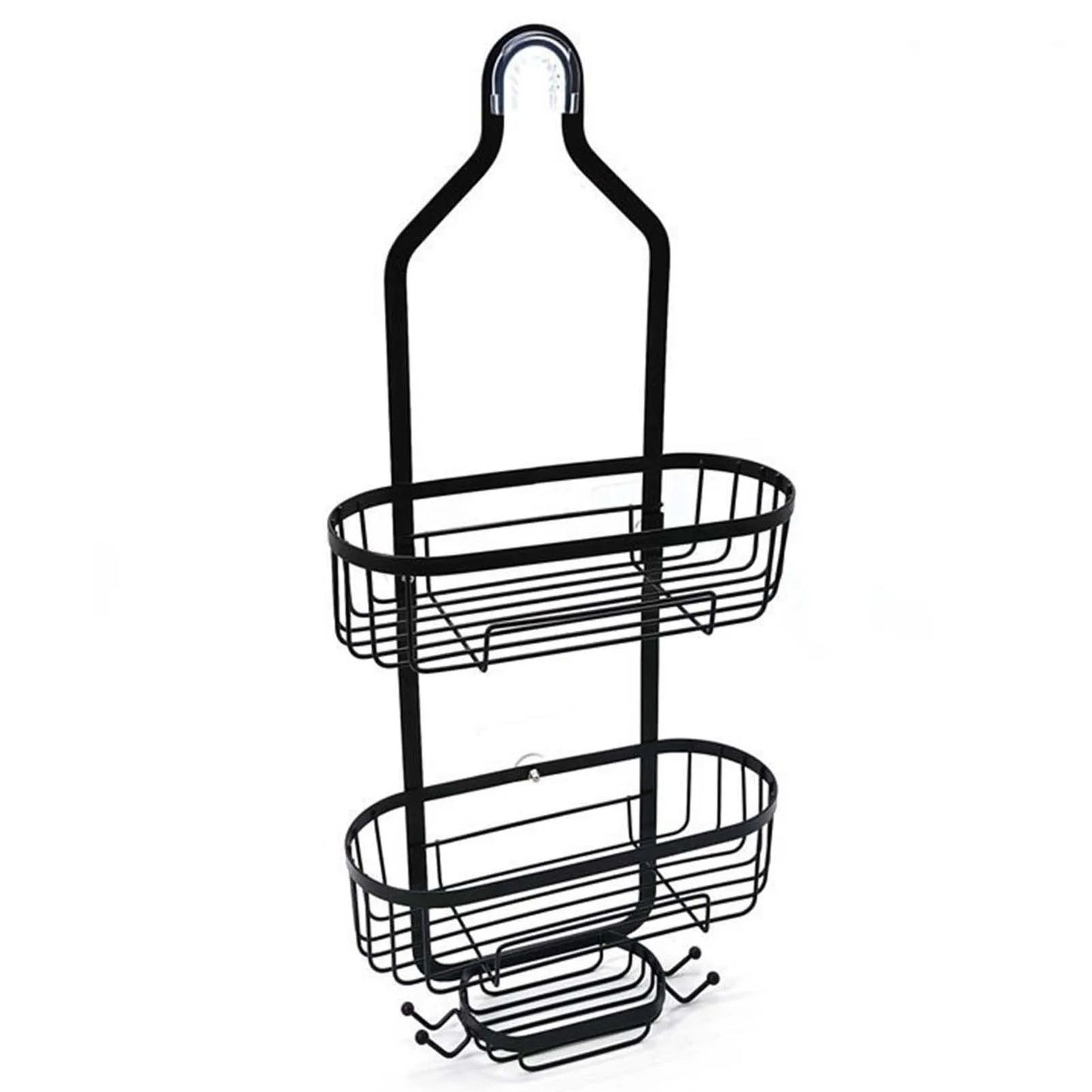 Three Tier Shower Shelf Large Capacity for Towels and Bath