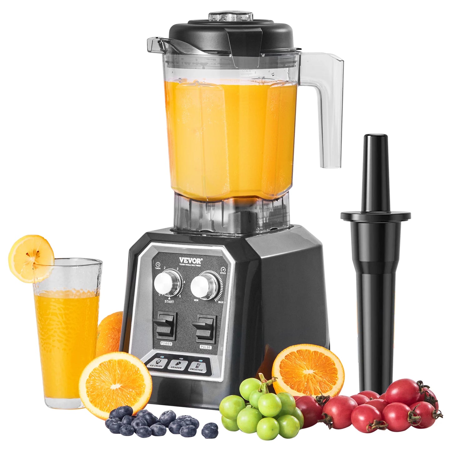 VEVOR Professional Countertop Smoothie Blender for Home Kitchen