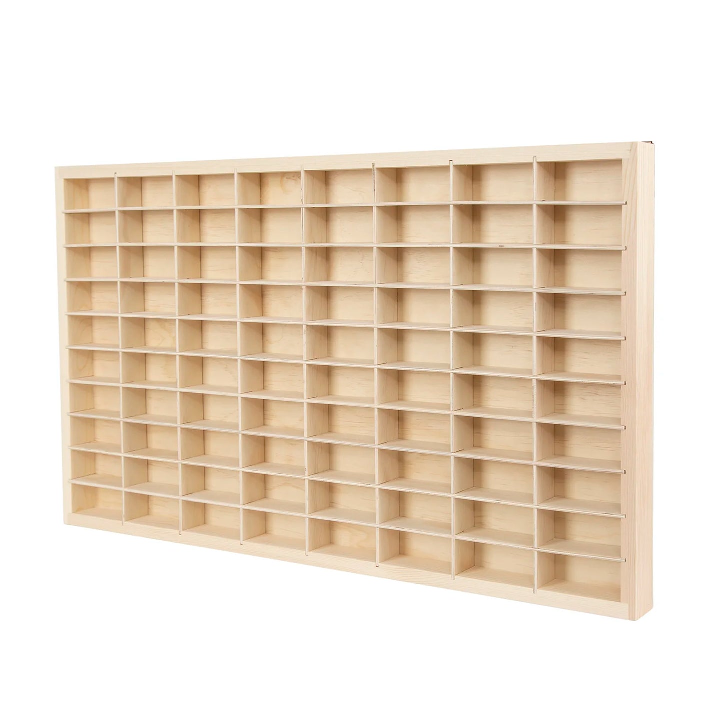 Wood Display Shelf For 80 Diecast Cars Sixty Fourth Scale