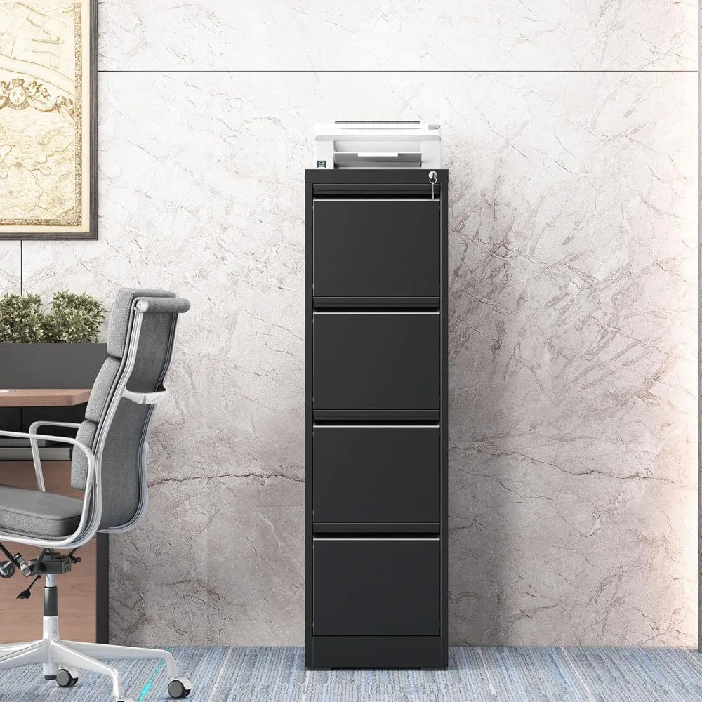Locking Steel File Cabinet Storage For Legal Letter A4 Documents
