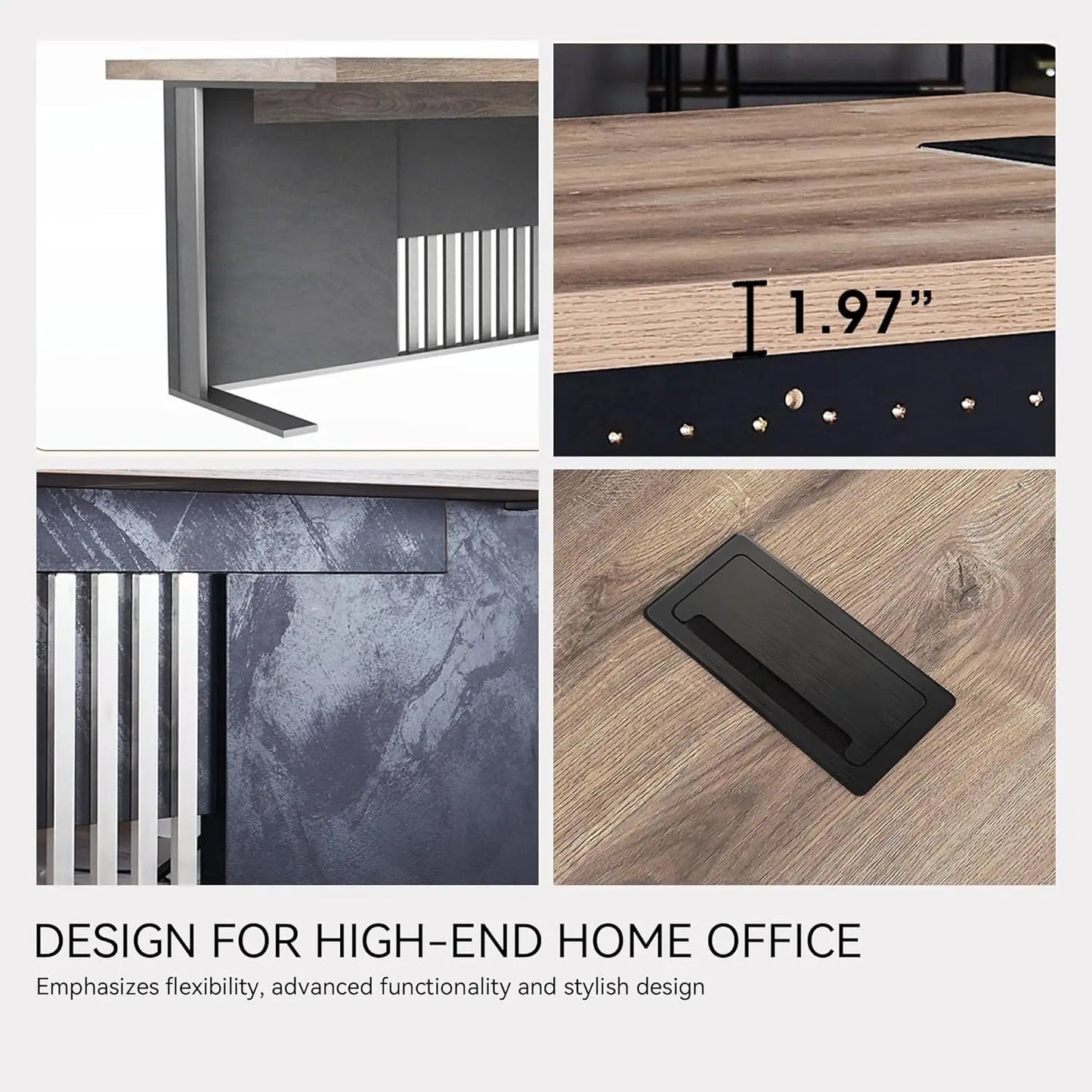 Modern Executive Office Desk For Home Office Computer Writing Desk