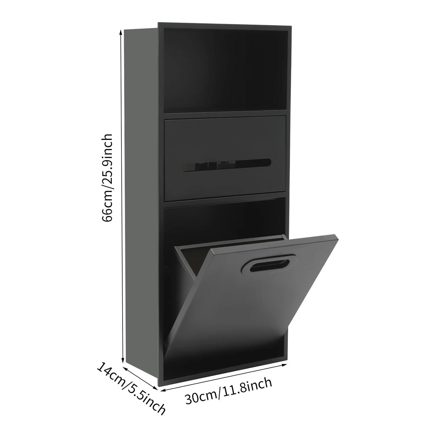 Shower Niche 304 Stainless Steel Recessed Storage Cabinet Wall Mounted