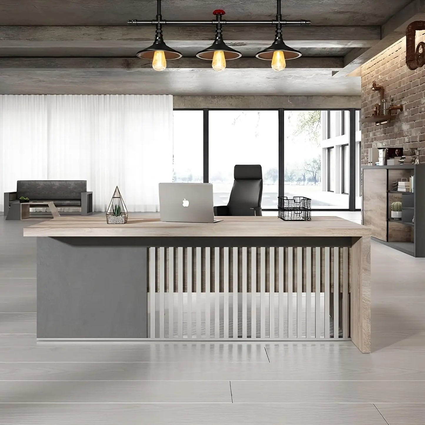 Modern Executive Office Desk For Home Office Computer Writing Desk